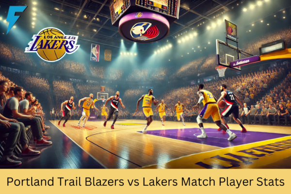 Portland Trail Blazers vs Lakers Match Player Stats